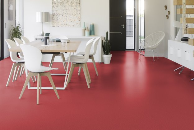 Akustiline PVC Gerflor Taralay Initial Acoustic 0956 SPIDER GRENAT punane_2
