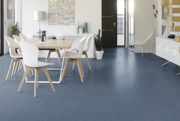 Linoleum Gerflor Acoustic Plus 19 dB 0022 AUTUMN BLUE sinine _2