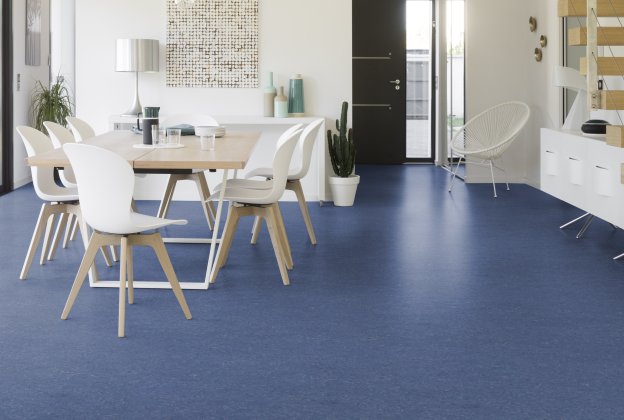 Linoleum Gerflor Marmorette 3.2MM 0049 ROYAL BLUE sinine  _2