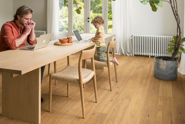 Laminaatparkett Eligna Pure spotted gum EL6627 pruun_4