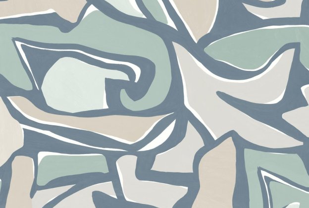 Vinüülseinakate Muraspec Erno collection Puzzle -13396 sinine/ abstraktne_2