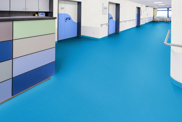 PVC äriruumi Gerflor Taralay Impression Compact 1044 Flipkube Lagoon sinine_2