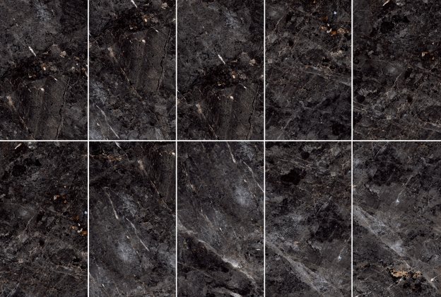 Keraamiline seina- ja põrandaplaat 600 x 1200mm Africano Nero kõrgläikega, pruun/ must_4