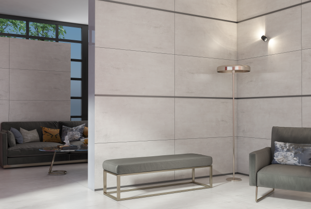 Keraamiline seina- ja põrandaplaat 600 x 1200mm Emerald Silver matt, hall/ hõbedane_3