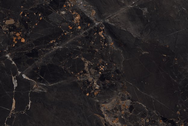 Keraamiline seina- ja põrandaplaat 600 x 1200mm Pacific Black kõrgläikega, pruun/ must_5