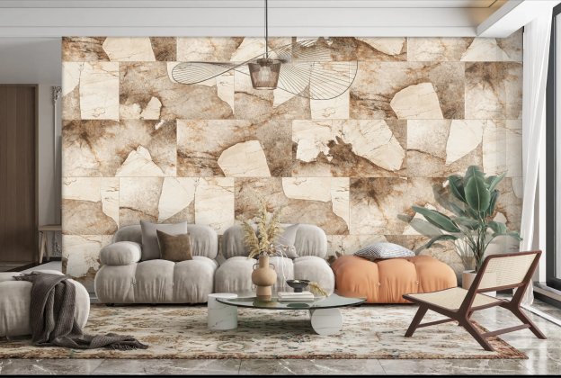 Keraamiline seina- ja põrandaplaat 600 x 1200mm Patagonia poleeritud, pruun_4