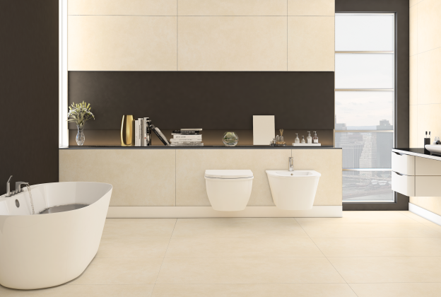 Keraamiline seina- ja põrandaplaat 600 x 1200mm Techno Beige matt, beeź_3