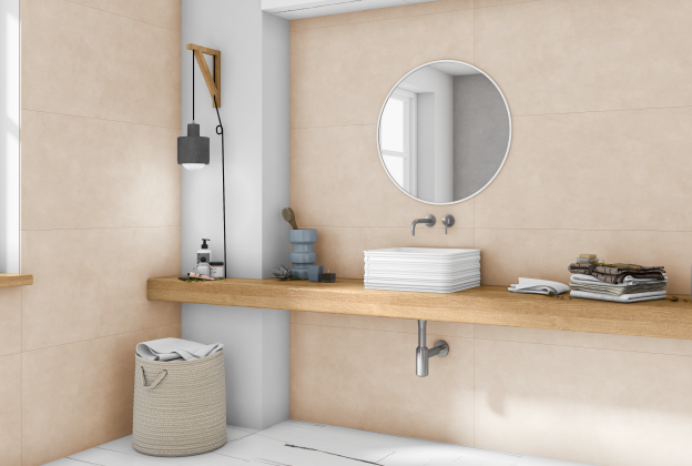 Keraamiline seina- ja põrandaplaat 600 x 1200mm Topaz Light Brown matt, pruun_2