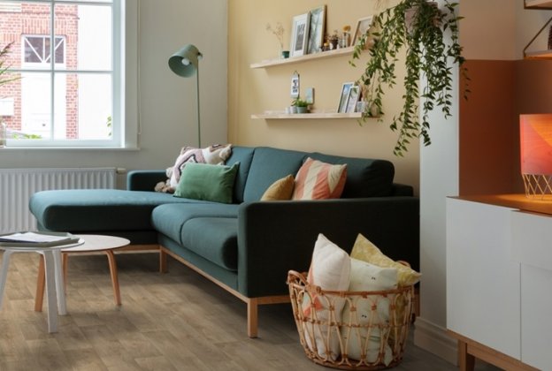 Akustiline PVC, IVC Batitec Tavel T31 pruun_2