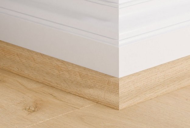 MDF põrandaliist Scotia Almond oak (17x17mm x 2,4m) QSSCOT08255 beeź_1