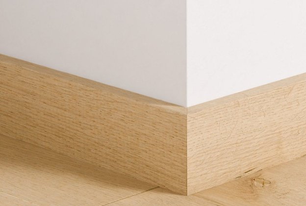 MDF põrandaliist Standard Almond oak (58x12mm x 2,4m) QSSK08255 beeź_1