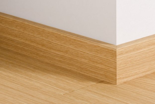 MDF põrandaliist Standard Bourbon Oak (58x12mm x 2,4m) QSSK08260 beeź_1