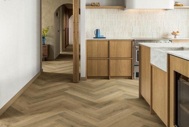 Laminaatparkett Impressive Design 8mm, Charred oak IMD8245 pruun _4