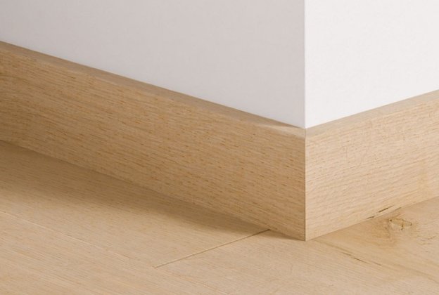 MDF põrandaliist Standard Cotton oak (58x12mm x 2,4m) QSSK08254 beeź _1