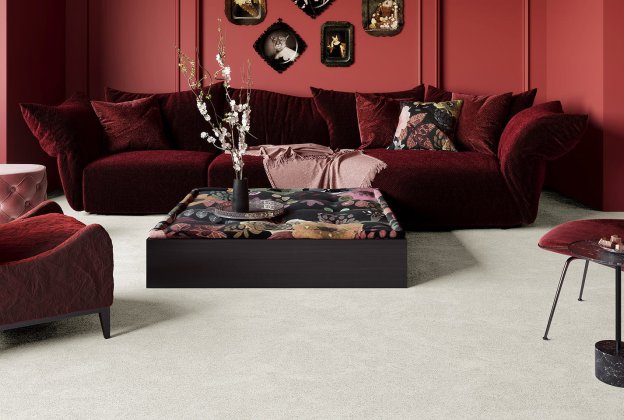 Nailonvaip AW Carpets, Sensualité Silk 04 valge_2