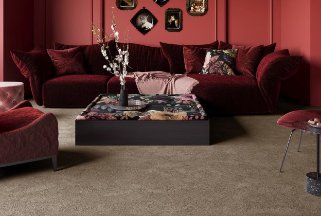 Nailonvaip AW Carpets, Sensualité Silk 49 hall/ pruun_2