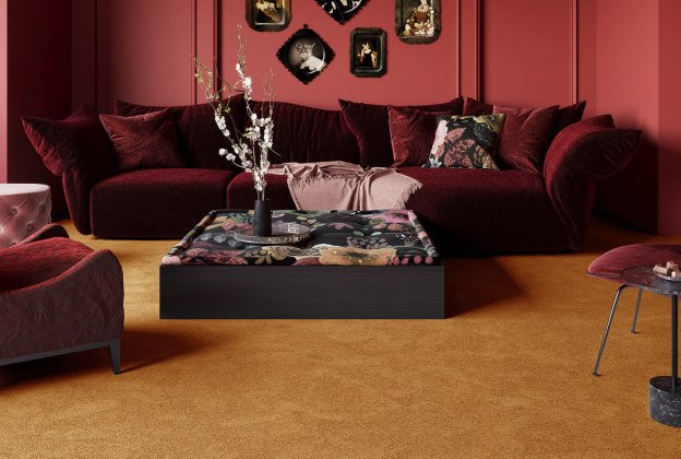 Nailonvaip AW Carpets, Sensualité Silk 84 roosa/ oranź_2