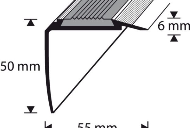 Trepi astmenurk 55×50 alumiinium 3.2M + L-tõke du-7555001_2