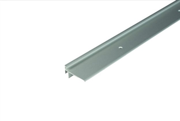 Trepinurk 18×40×5 mm, LVT ‑põrandale, hõbedane anodeeritud alumiinium, 1000 mm du- DV5 HE1_1