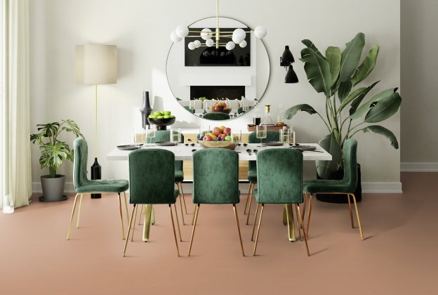 Linoleum Gerflor DLW Lino Art Moon 0233 Venus pruun _2