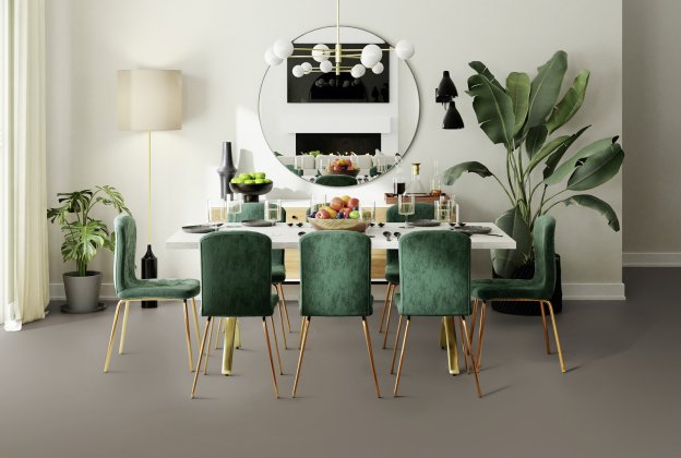 Linoleum Gerflor DLW Lino Art Moon 0239 Shadow pruun/ hall_2