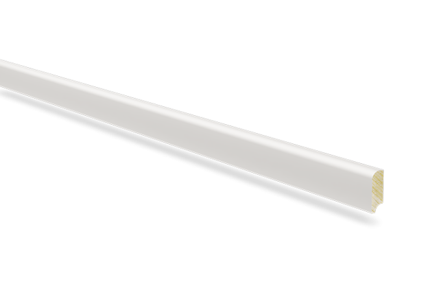 Põrandaliist mänd nr 3 - 14 x 44 mm valge_1