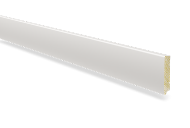 Põrandaliist mänd nr 9 - 16 x 90 mm valge_1