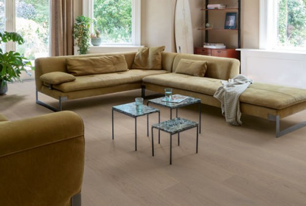 3- kihiline laudparkett Quick-Step Cascada Cotton grey oak extra matt, QU-CASC5112 hall/ pruun_2