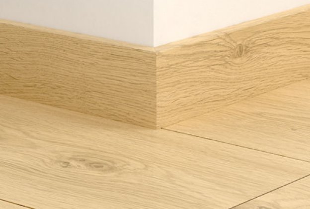 MDF põrandaliist Standard Desert greige oak (58x12mm x 2,4m) QU -QSSK05802 pruun _1