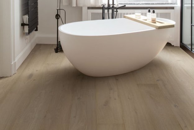 3- kihiline laudparkett Quick-Step Cascada Light storm oak extra matt, QU -CASC5110 beeź/ hall_2