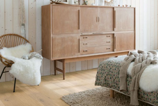 3- kihiline laudparkett Quick-Step Palazzo Almond white oak oiled, QU -PAL3014S beeź/ valge_2