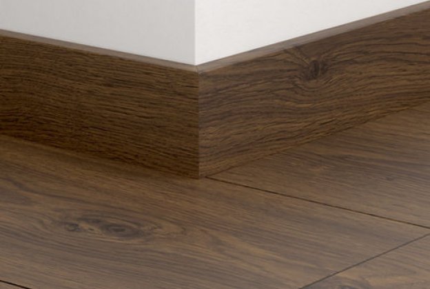 MDF põrandaliist Standard Peanut brown oak (58x12mm x 2,4m) QU -QSSK05800 pruun_1