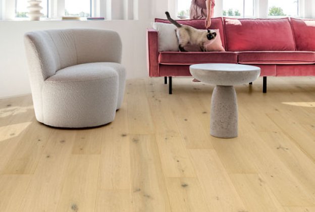 3- kihiline laudparkett Quick-Step Cala Pearl white oak extra matt, QU-CAL7448 beeź_5