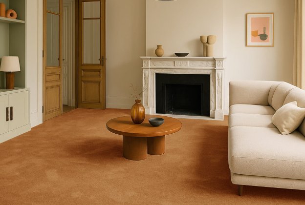 Nailonvaip AW Carpets, Sensualité Sonrisa 84 oranź/ pruun_2