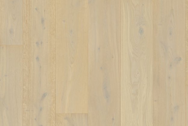 3- kihiline laudparkett Quick-Step Massimo White daisy oak extra matt, QU-MAS5102S valge/ beeź_1