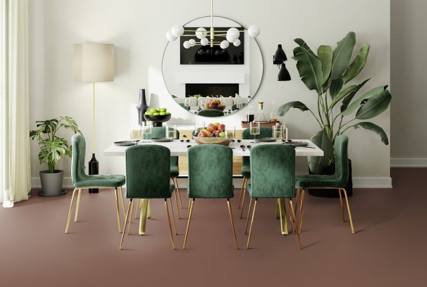 Linoleum Gerflor DLW Lino Art Moon 0231 Earth pruun_2