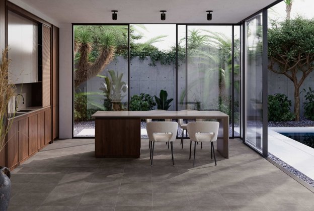 SPC Vinüülparkett Essentials RIGID CORE 6mm CeramiQ Imperial– CG5560TL70123 hall/ pruun _2