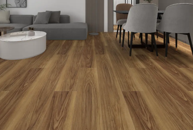 SPC Vinüülparkett Virag, Evolution Fast, Teak syncro VIR EFL6008 L Plank pruun _2