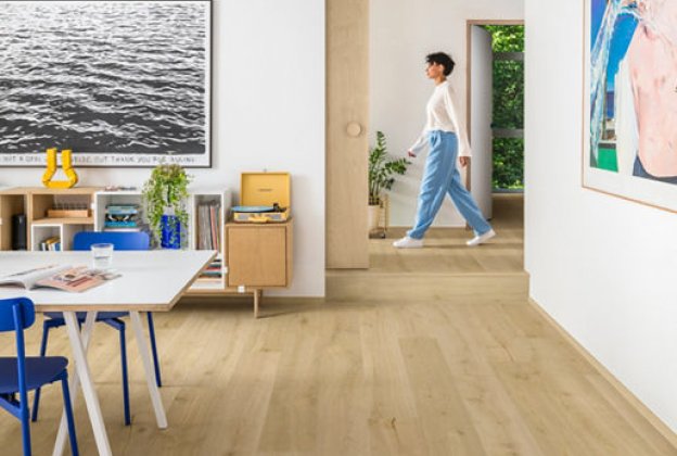 Laminaatparkett Impressive Ultra 12mm, Cotton oak QU -IMU8254 beeź _4