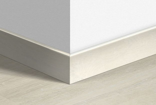 MDF põrandaliist Standard Charlotte oak white (58x12mm x 2,4m) QU -QSSK03178M valge_1