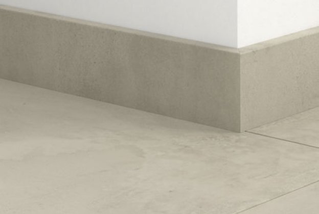 MDF põrandaliist Standard Grey concrete (58mm x 12mm x 2,4m) QU -QSSK05488 hall _1