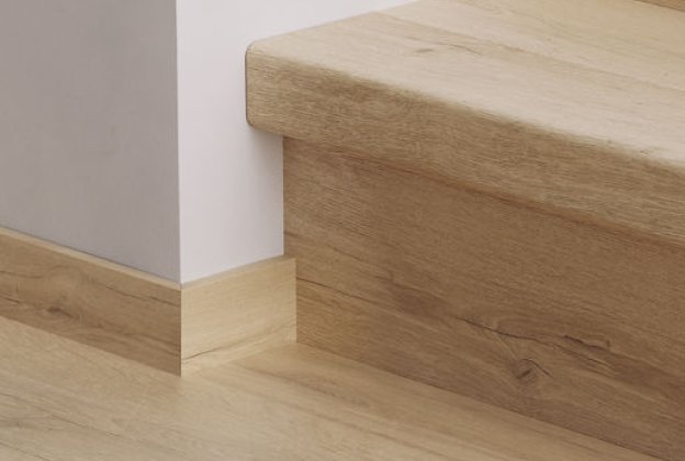 Laminaatparketi trepikate Eligna Natural varnished oak QU -QSSTRBEL00896 pruun _1