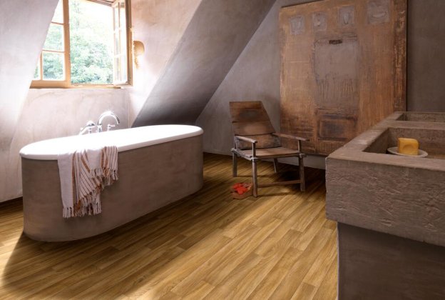 ПВХ для коммерческих помещений BeauFlor Xtreme Golden Oak 690L коричневый_2
