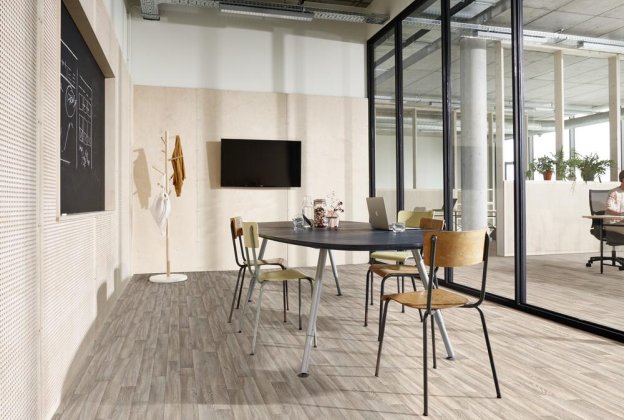 PVC-Gewerbefläche BeauFlor Xtreme Golden Oak 696L braun/grau_2