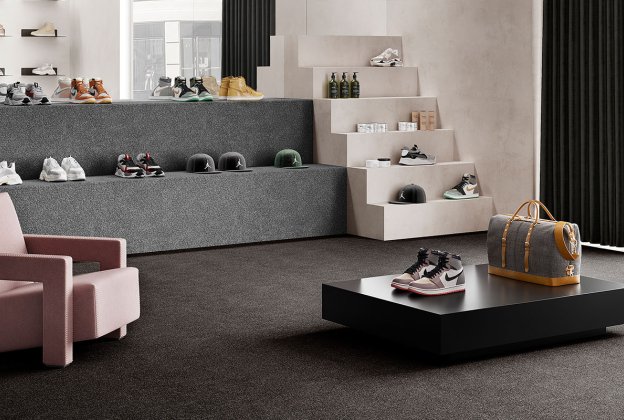 Nailonvaip AW Carpets, Maxima iMax 99 ANTHRACITE pruun/ hall_2