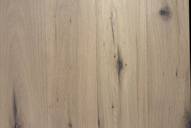 PARKETT 1-lipiline laudparkett Tamm Apollo Rustik, Klick ühendus, harjatud, valge õli_2