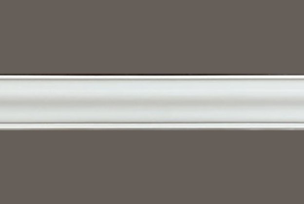 Wall molding 1101 with a smooth, minimalist design, 5 cm x 1.9 cm x 1.50 m_4