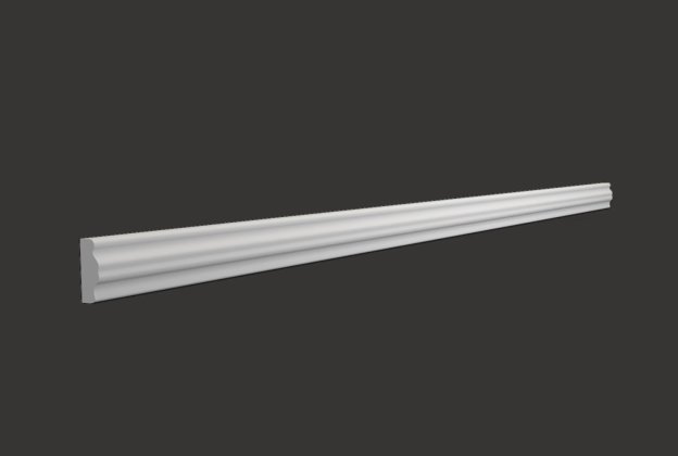 Wandleiste 1102, klassisch, 5 cm × 1,7 cm × 1,50 m _1