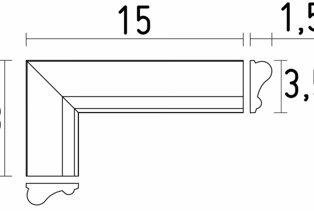 Nurgadetail liistule 1107 (1107E)  _2