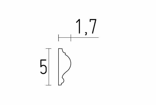 Wandleiste 1120 – 5 cm × 1,7 cm × 2,15 m_3